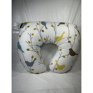 Jolly Jumper Nursing Pillow Large 20” Blue Bird Of Happiness clean